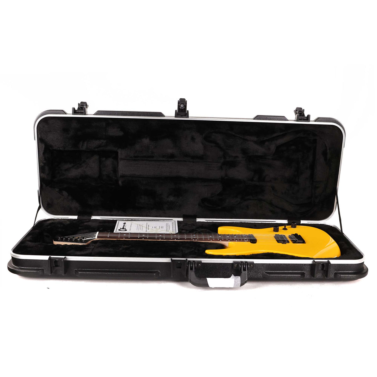 Charvel Custom Shop Dinky DK24 Taxi Cab Yellow — 9