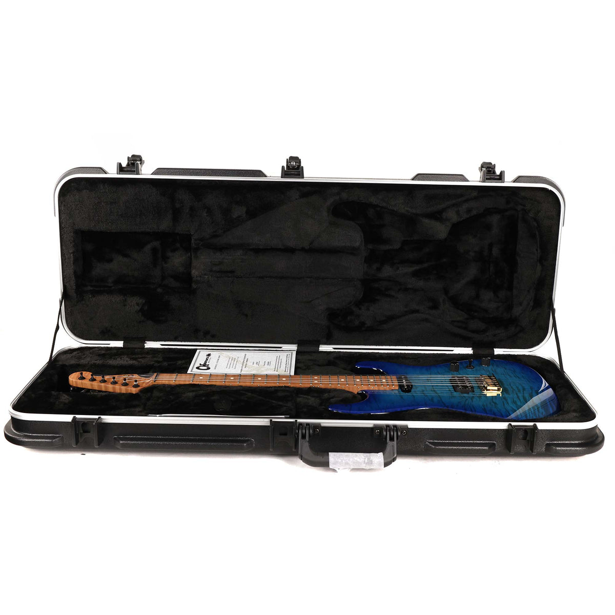 Charvel Custom Shop San Dimas HS Quilt Top Chlorine Burst 2025 — 11