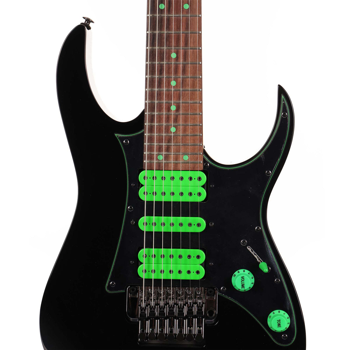 Ibanez Premium Steve Vai UV70P 7-String Black — 4