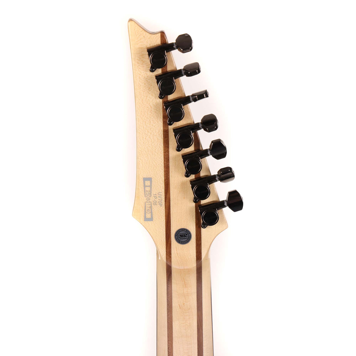 Ibanez Premium Steve Vai UV70P 7-String Black — 7