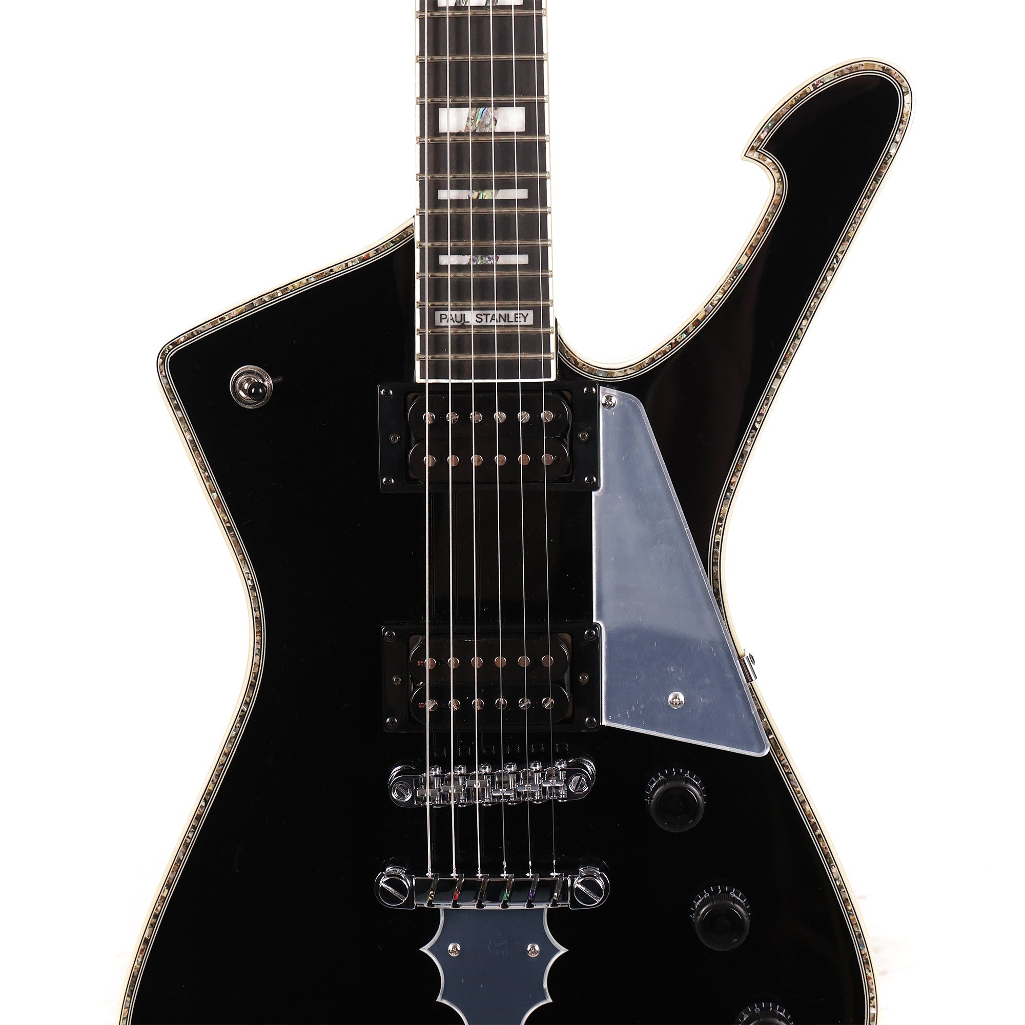 Ibanez PS120 Paul Stanley Signature Guitar Black 2025 | The Music Zoo