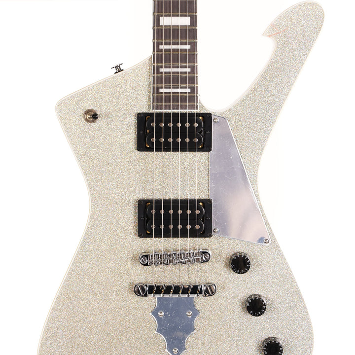 Ibanez Paul Stanley PS60 Siganture Guitar Silver Sparkle