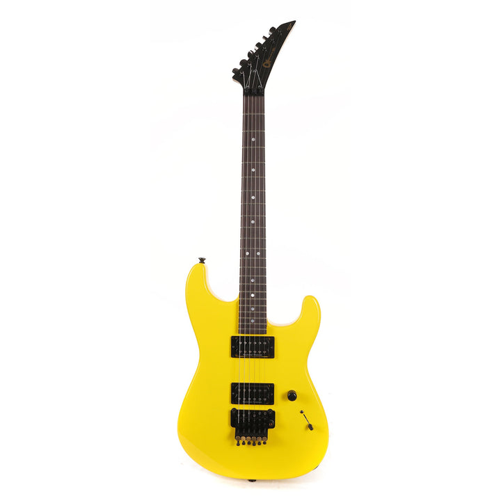 Charvel Custom Shop San Dimas Guitar Graffiti Yellow