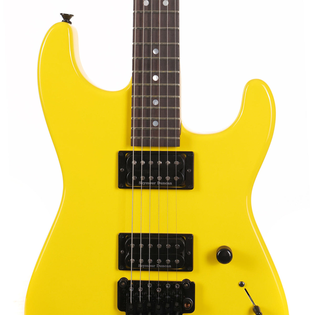 Charvel Custom Shop San Dimas Guitar Graffiti Yellow 2025 — 4