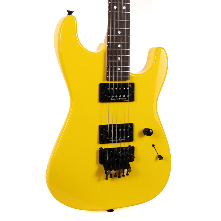 Charvel Custom Shop San Dimas Guitar Graffiti Yellow