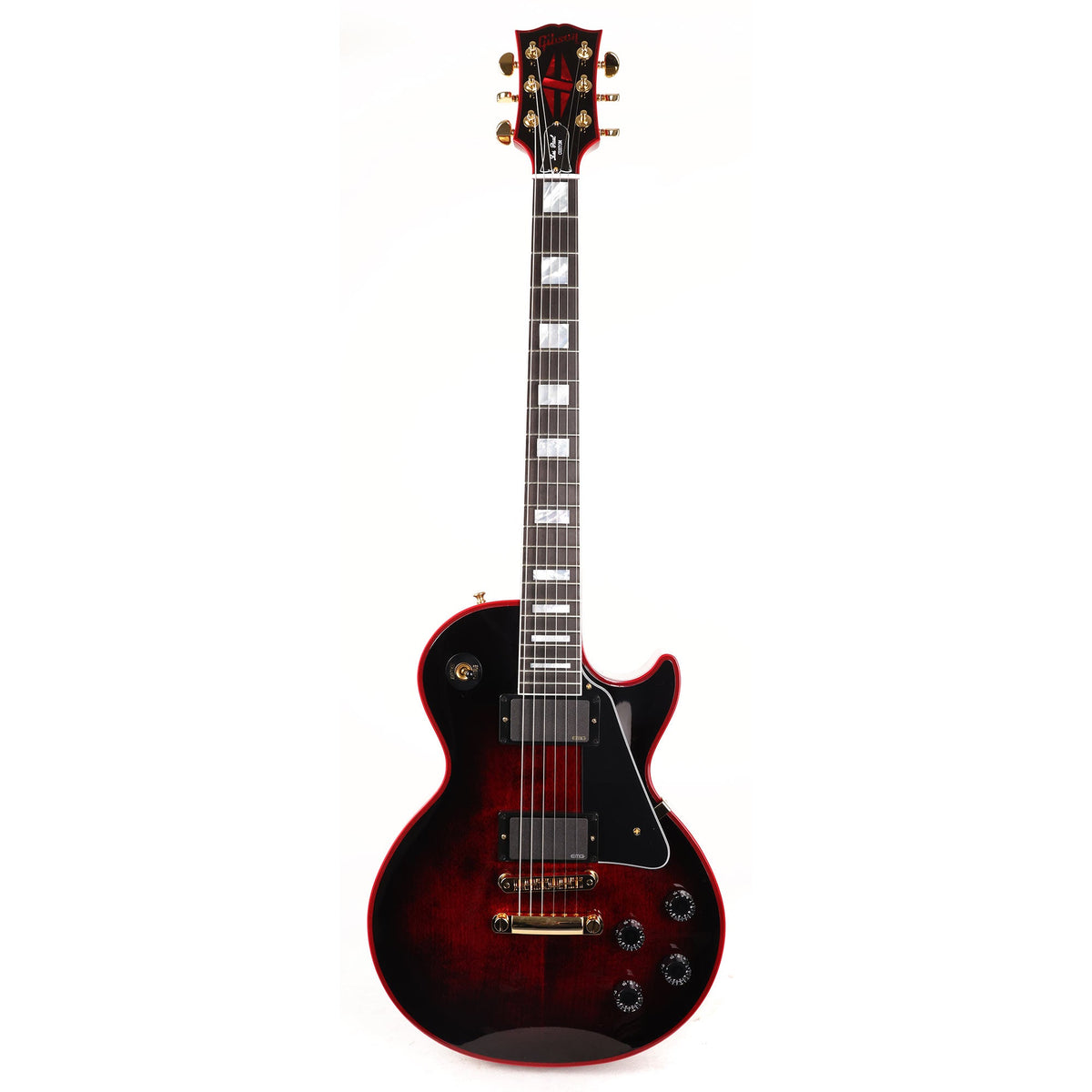 Gibson Custom Shop Les Paul Custom Figured Red Widow with EMGs — 2