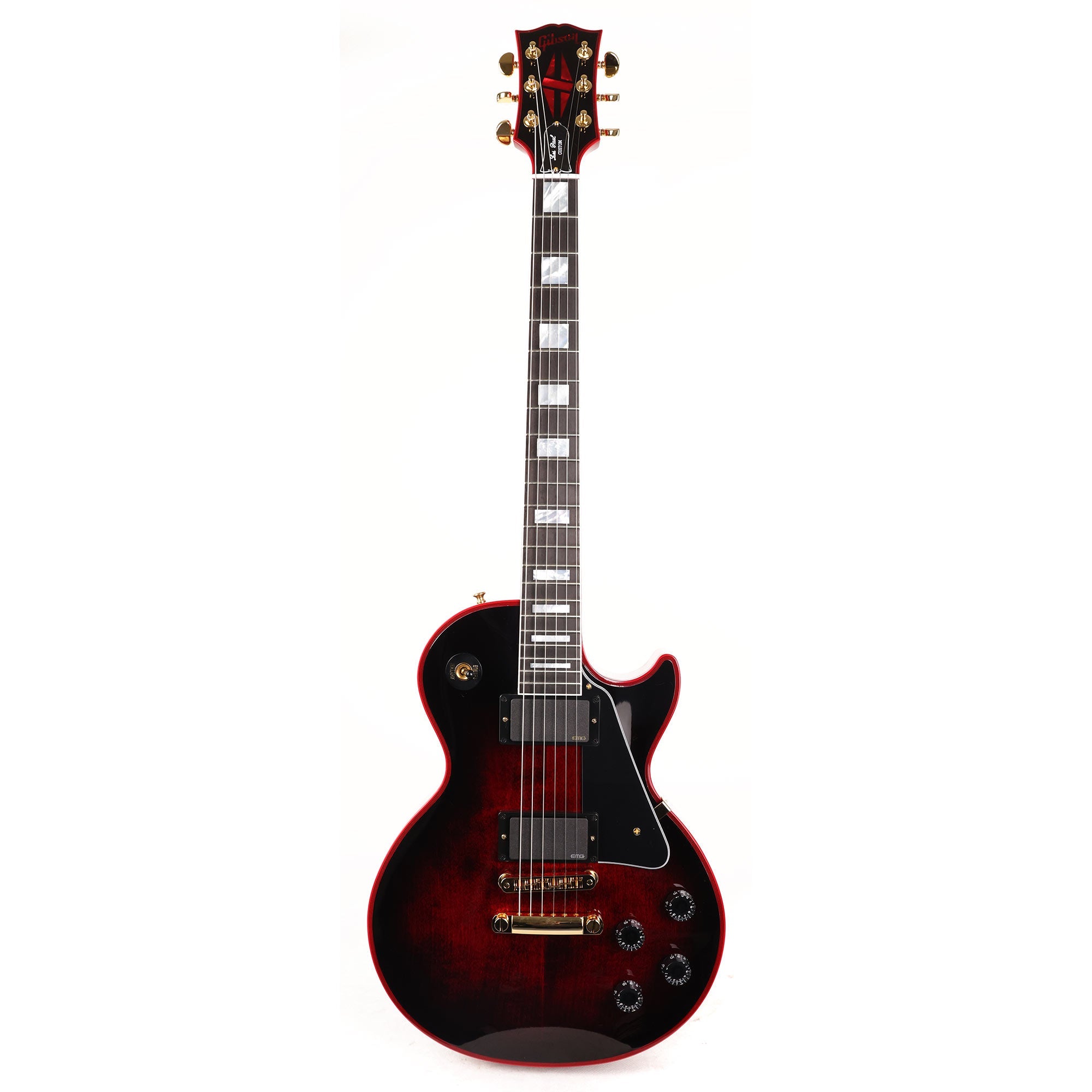 Gibson Custom Shop Les Paul Custom Figured Red Widow with EMGs