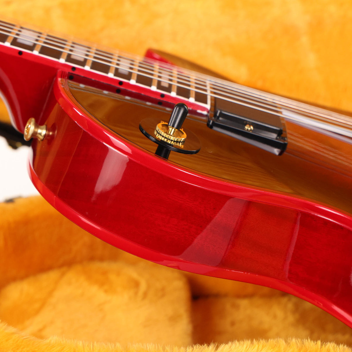 Gibson Custom Shop Les Paul Custom Figured Red Widow with EMGs — 6