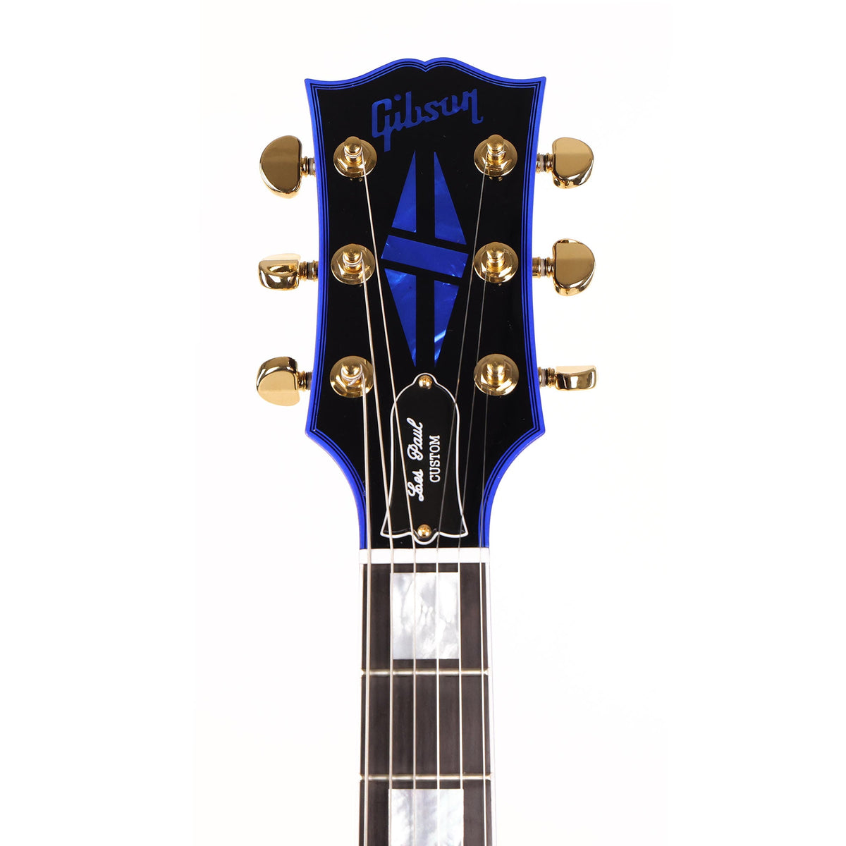 Gibson Custom Shop Les Paul Custom Figured Blue Widow with EMGs
