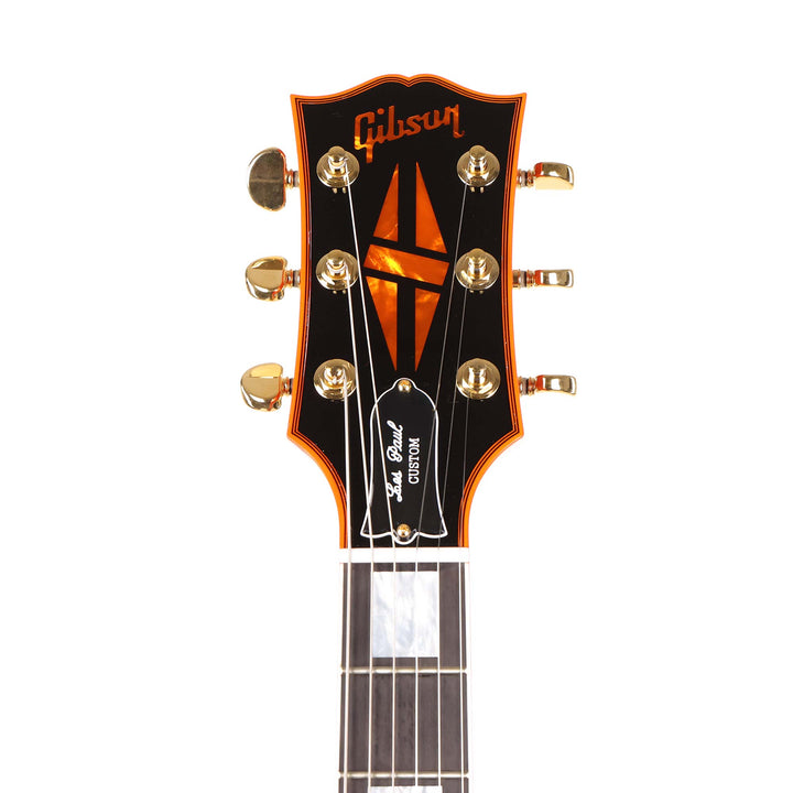 Gibson Custom Shop Les Paul Custom Figured Orange Widow with EMGs