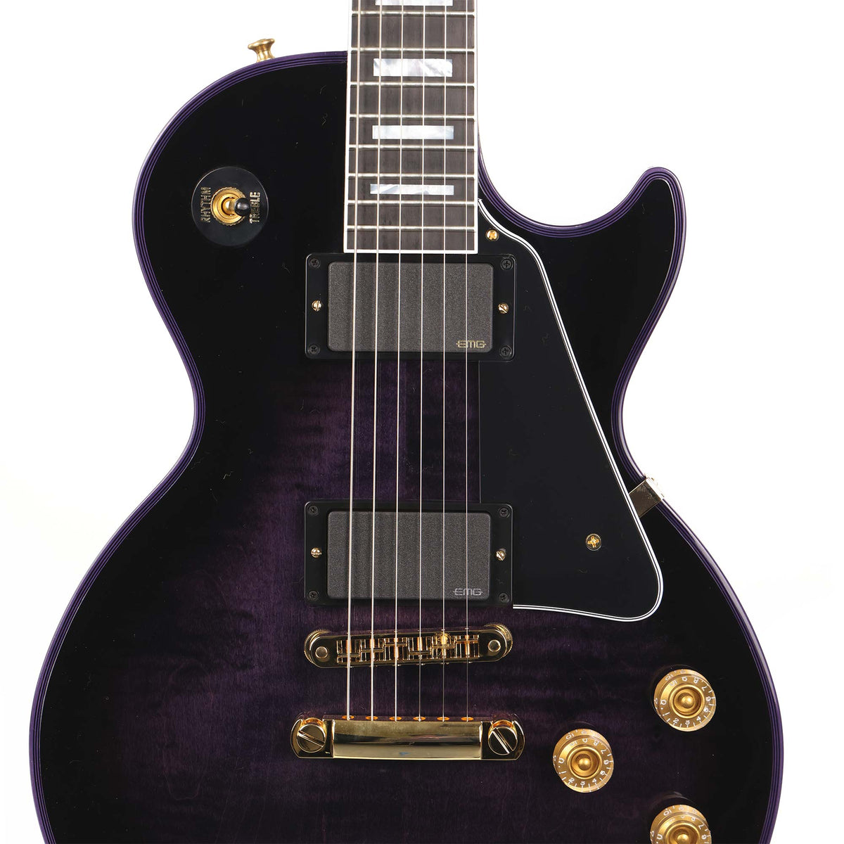Gibson Custom Shop Les Paul Custom Figured Purple Widow — 4