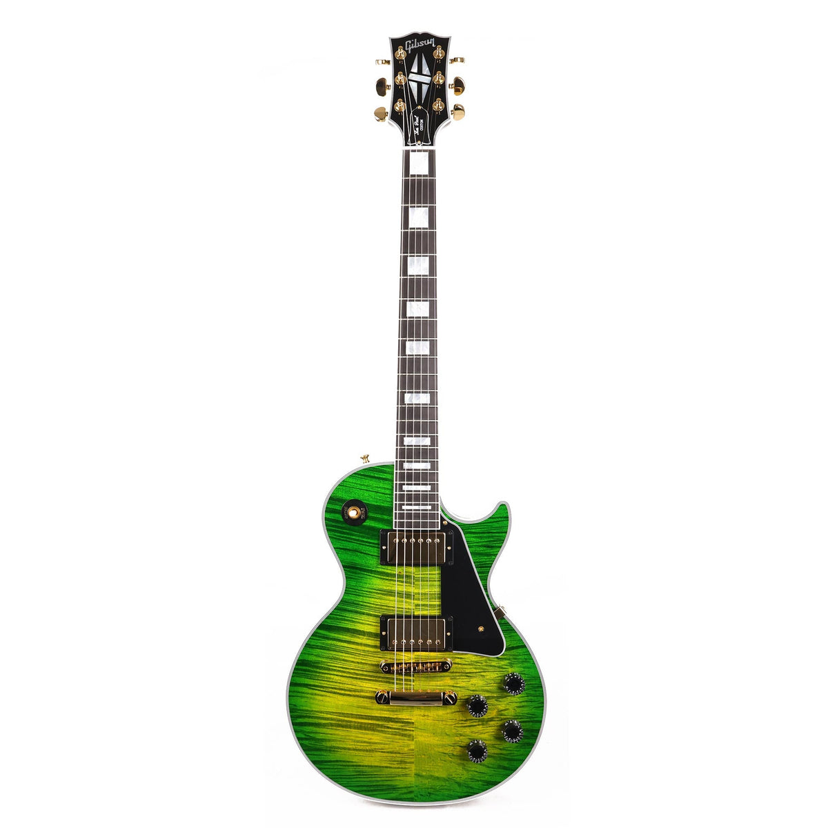 Gibson Custom Shop Les Paul Custom Iguana Burst Gloss Made 2 Measure — 2