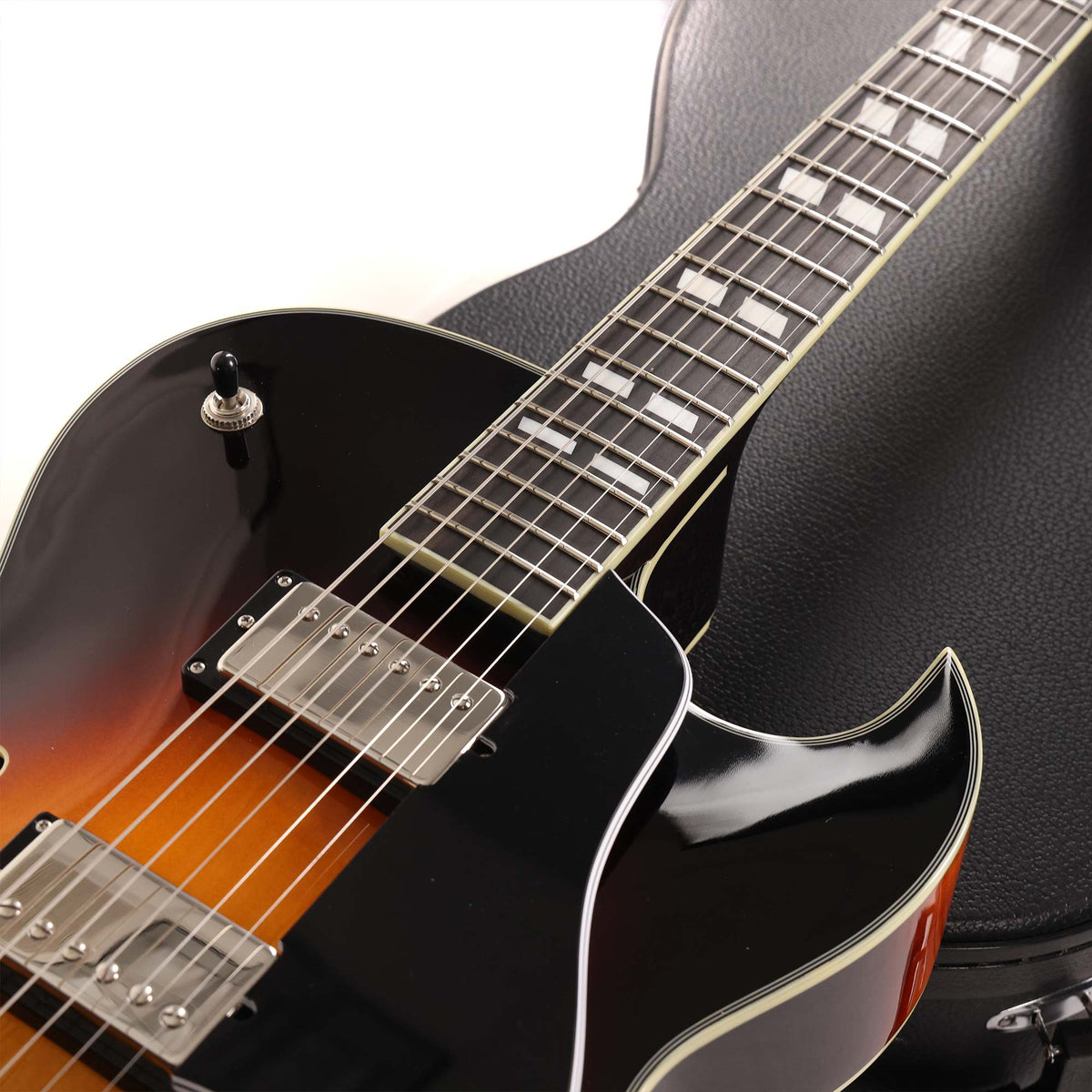 Eastman AR372CE Hollowbody Sunburst — 7