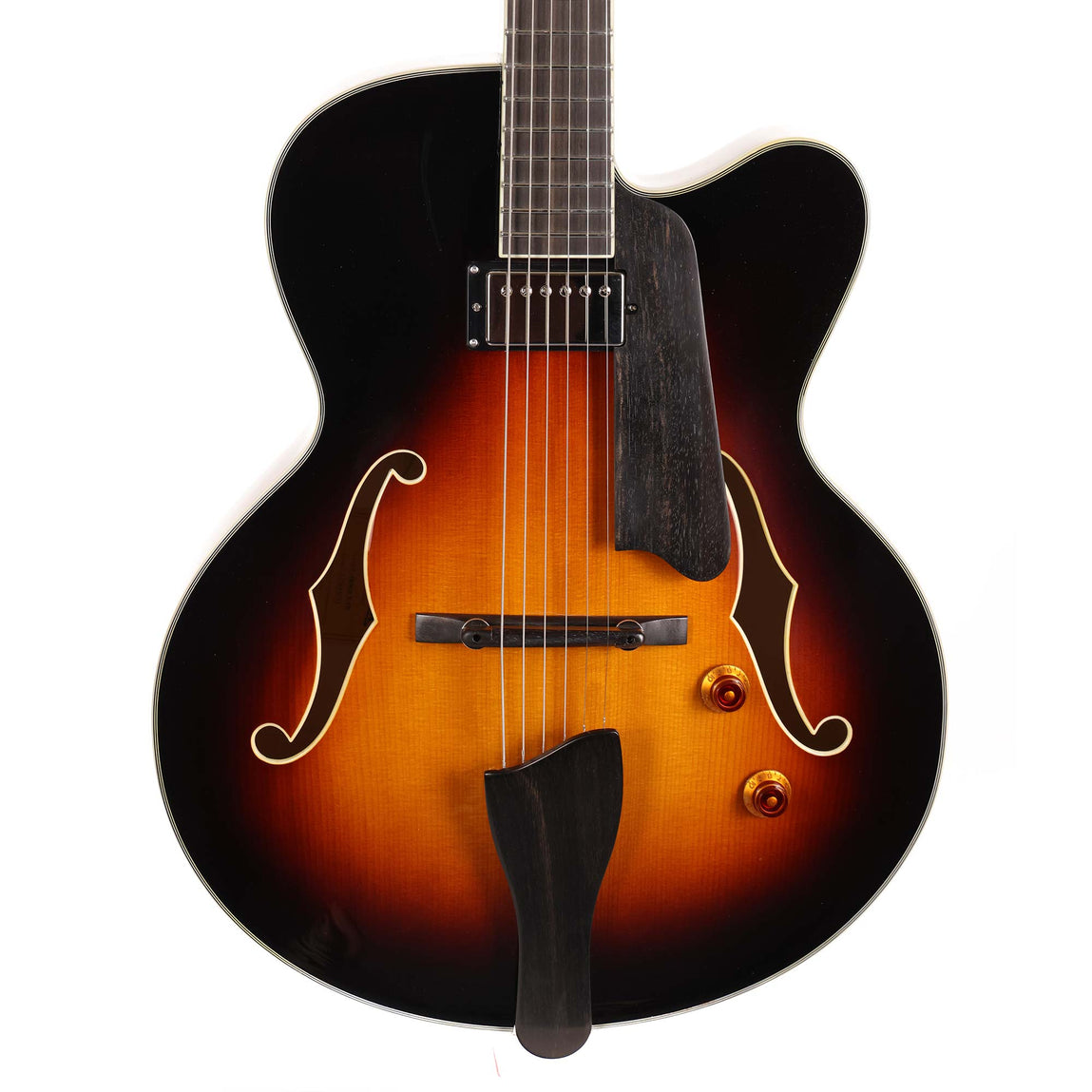 Eastman AR503CE Hollowbody Sunburst | The Music Zoo