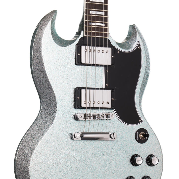 Gibson Custom Shop SG Custom Glacier Blue Sparkle