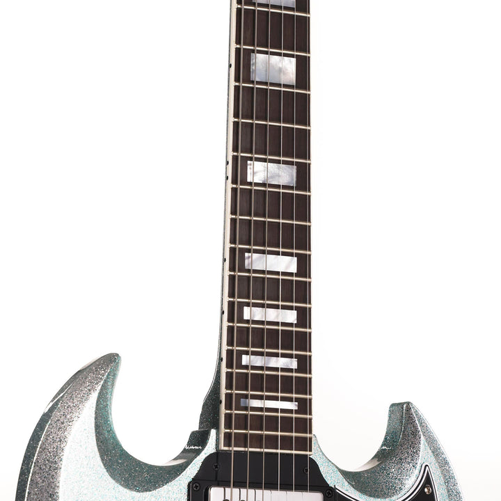 Gibson Custom Shop SG Custom Glacier Blue Sparkle