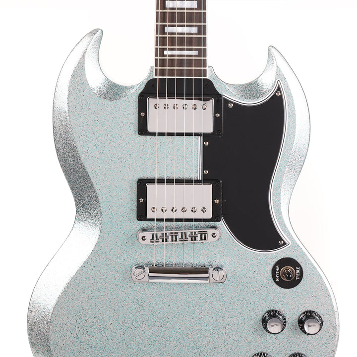 Gibson Custom Shop SG Custom Glacier Blue Sparkle
