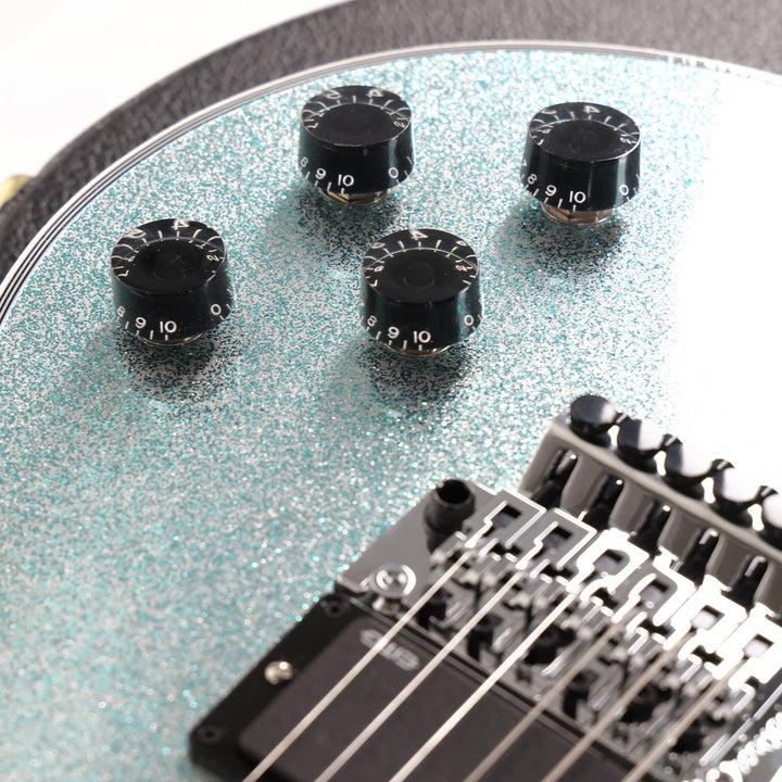 Gibson Custom Shop Les Paul Axcess Custom Made 2 Measure Glacier Blue Sparkle