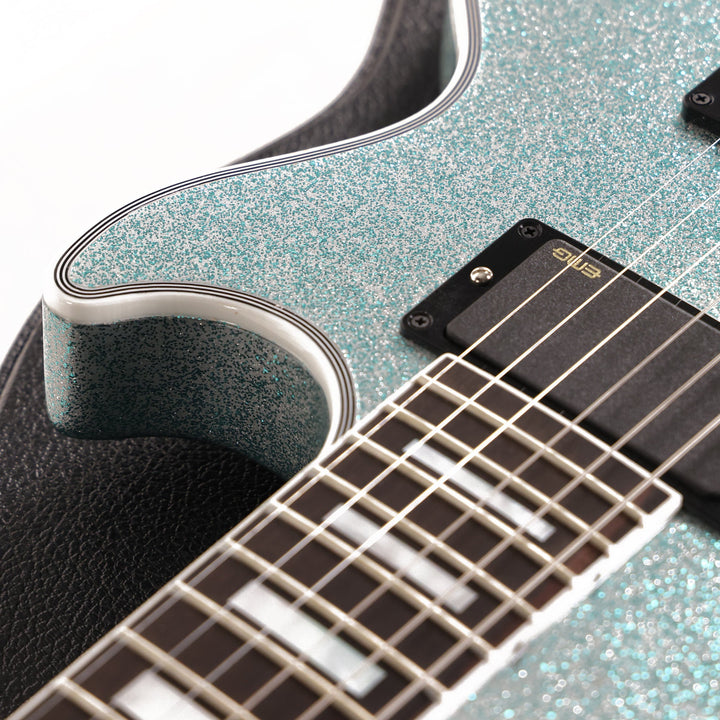 Gibson Custom Shop Les Paul Axcess Custom Made 2 Measure Glacier Blue Sparkle