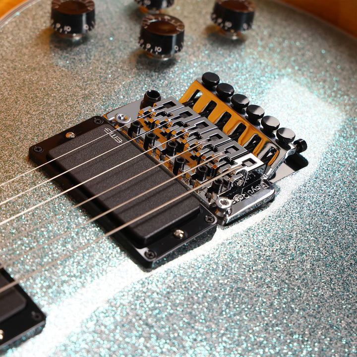 Gibson Custom Shop Les Paul Axcess Custom Made 2 Measure Glacier Blue Sparkle