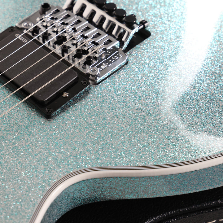 Gibson Custom Shop Les Paul Axcess Custom Made 2 Measure Glacier Blue Sparkle