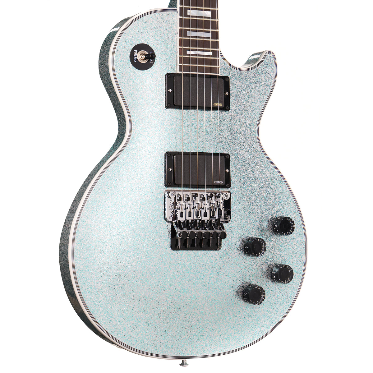 Gibson Custom Shop Les Paul Axcess Custom Made 2 Measure Glacier Blue Sparkle  2025 — 1