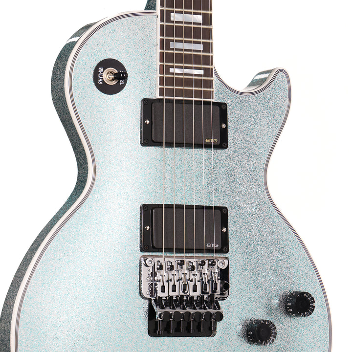 Gibson Custom Shop Les Paul Axcess Custom Made 2 Measure Glacier Blue Sparkle  2025