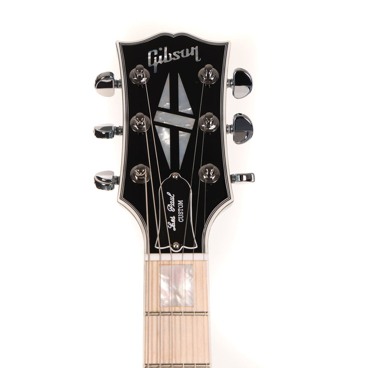 Gibson Custom Shop Les Paul Custom Made 2 Measure Glacier Blue Sparkle Maple Board