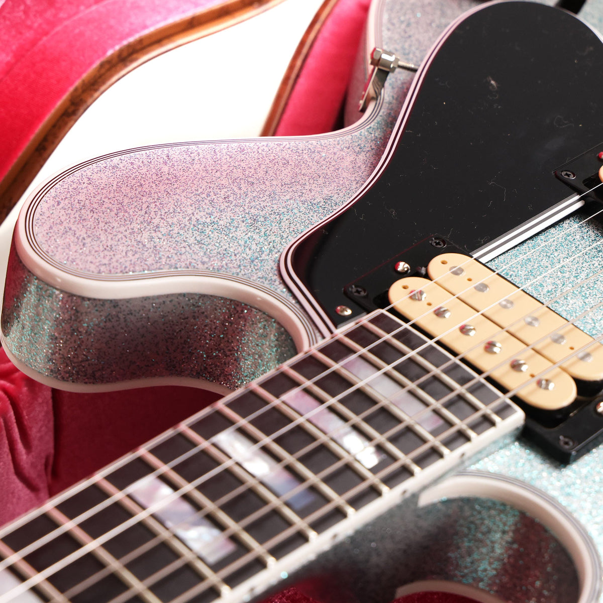 Gibson Custom Shop 1959 ES-355 Made 2 Measure Glacier Blue Sparkle — 10