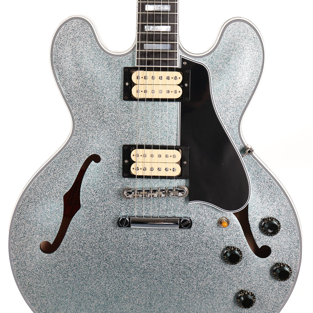 Gibson Custom Shop 1959 ES-355 Made 2 Measure Glacier Blue Sparkle — 4