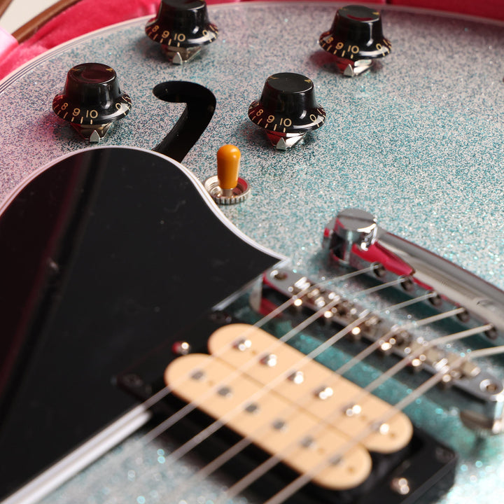 Gibson Custom Shop 1959 ES-355 Made 2 Measure Glacier Blue Sparkle