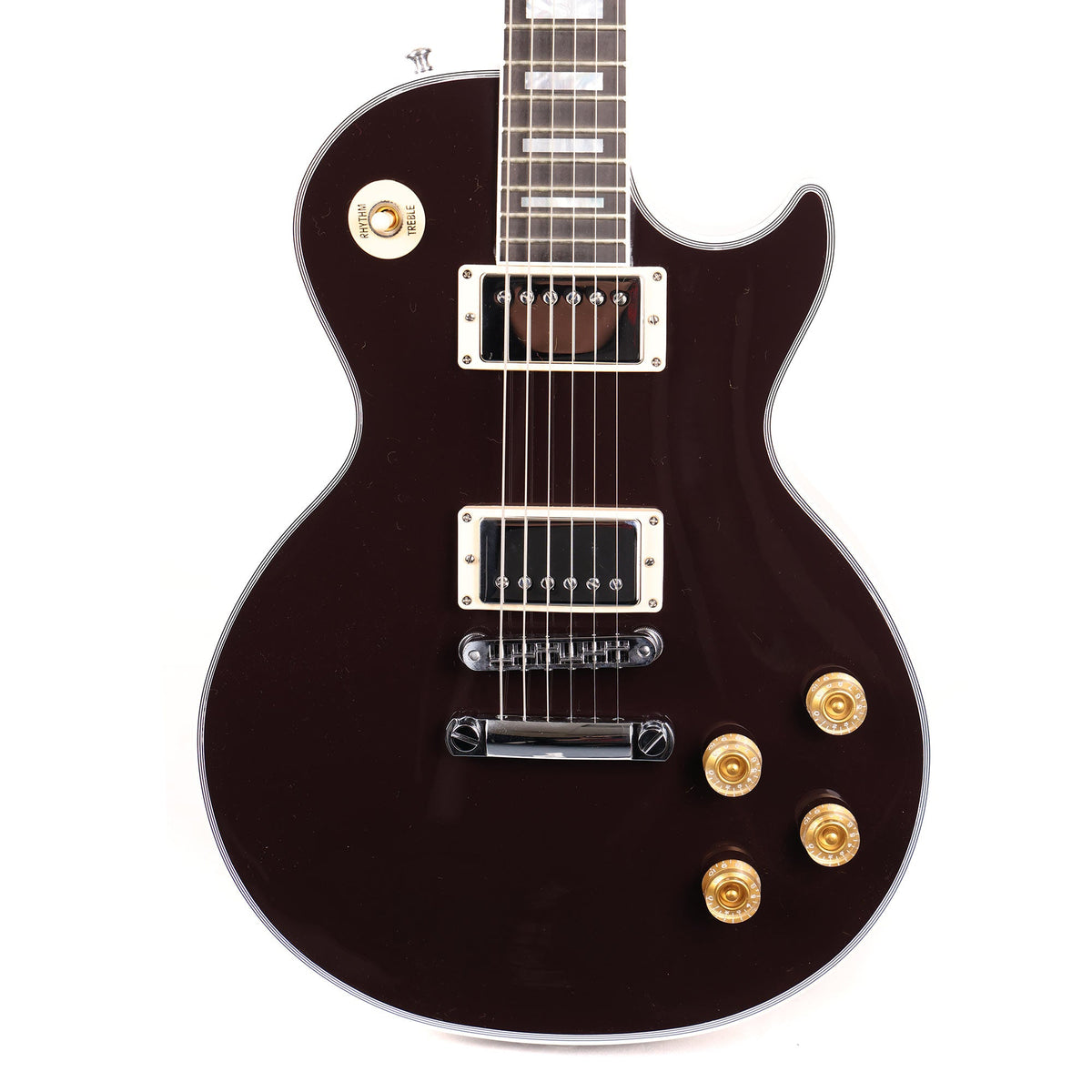 Gibson Custom Shop Les Paul Custom Made 2 Measure Chambered Gloss Oxblood — 1
