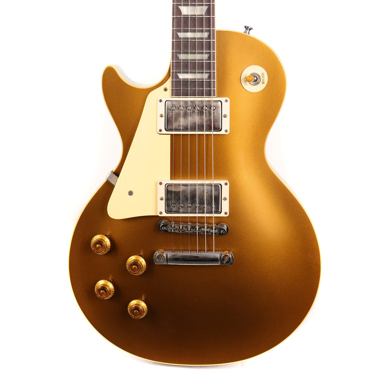 Gibson Custom Shop 1957 Les Paul Left-Handed Goldtop Darkback Reissue VOS — 1