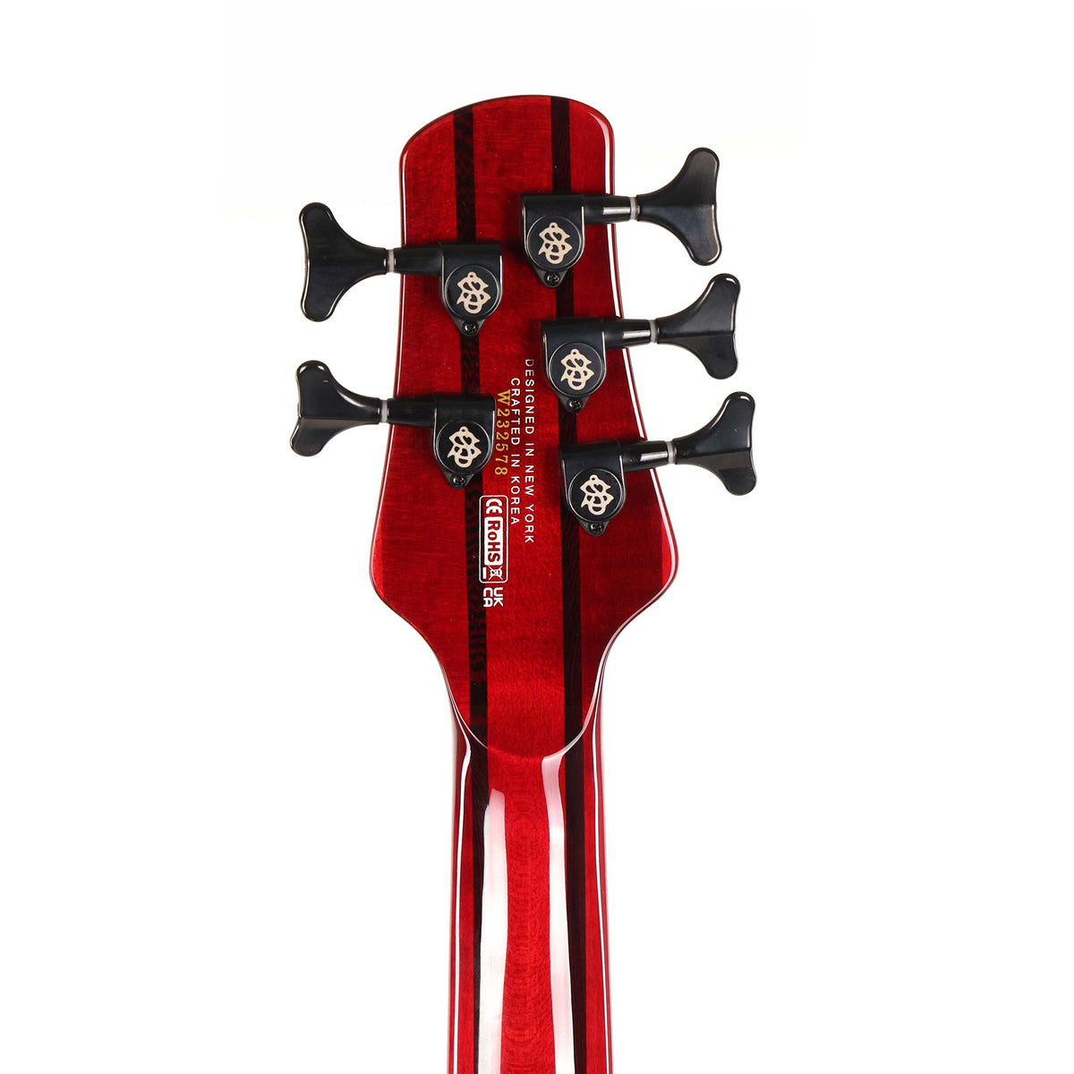 Spector NS Dimension 5-String Multi-Scale Bass Inferno Red Gloss — 7