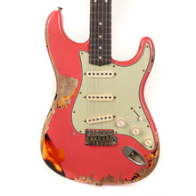 Fender Custom Shop 1960 Stratocaster Super Heavy Relic Fiesta Red over Sunburst Masterbuilt David Brown