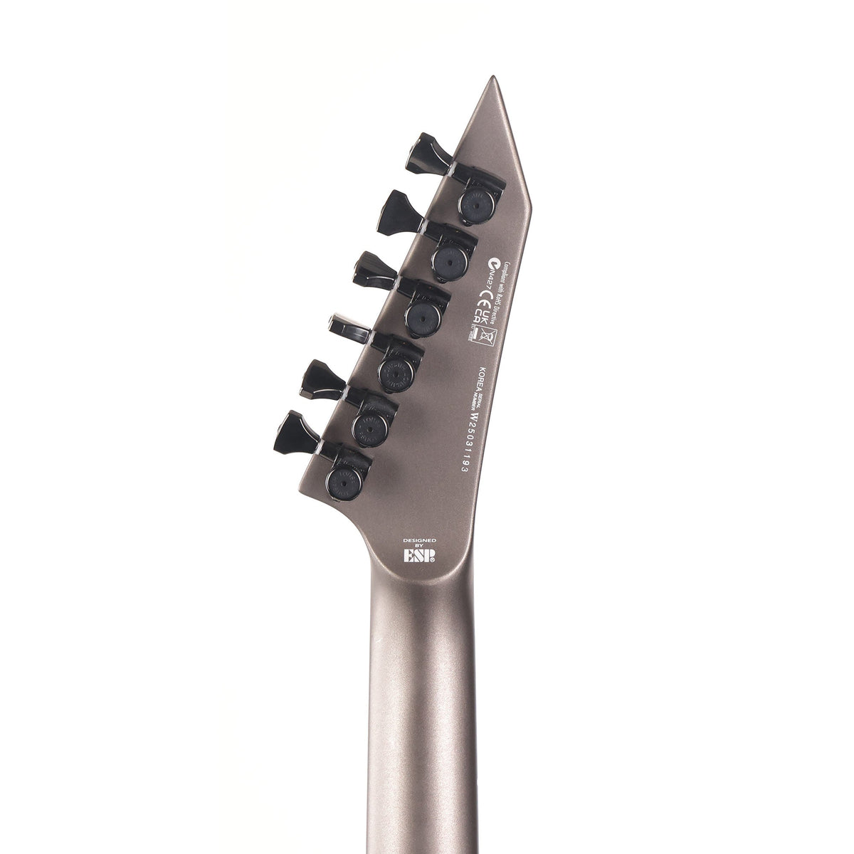 ESP LTD MT-1 Mick Thomson Signature Obsidian Metallic — 7