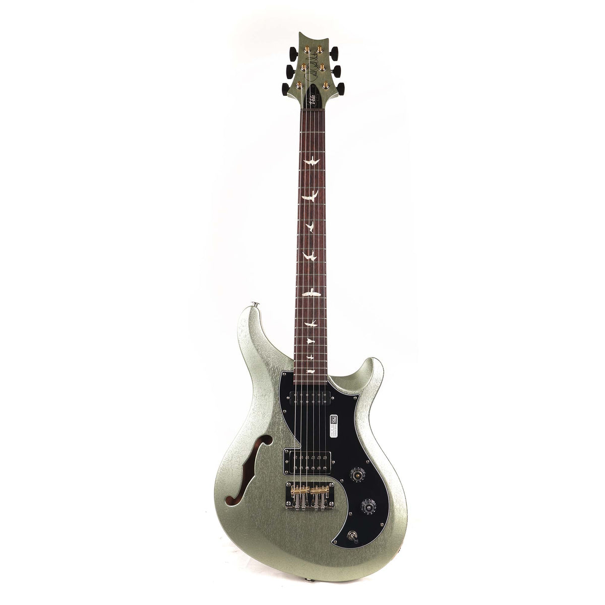 PRS  S2 Vela Semi-Hollow Satin Mavis Mint Metallic — 2