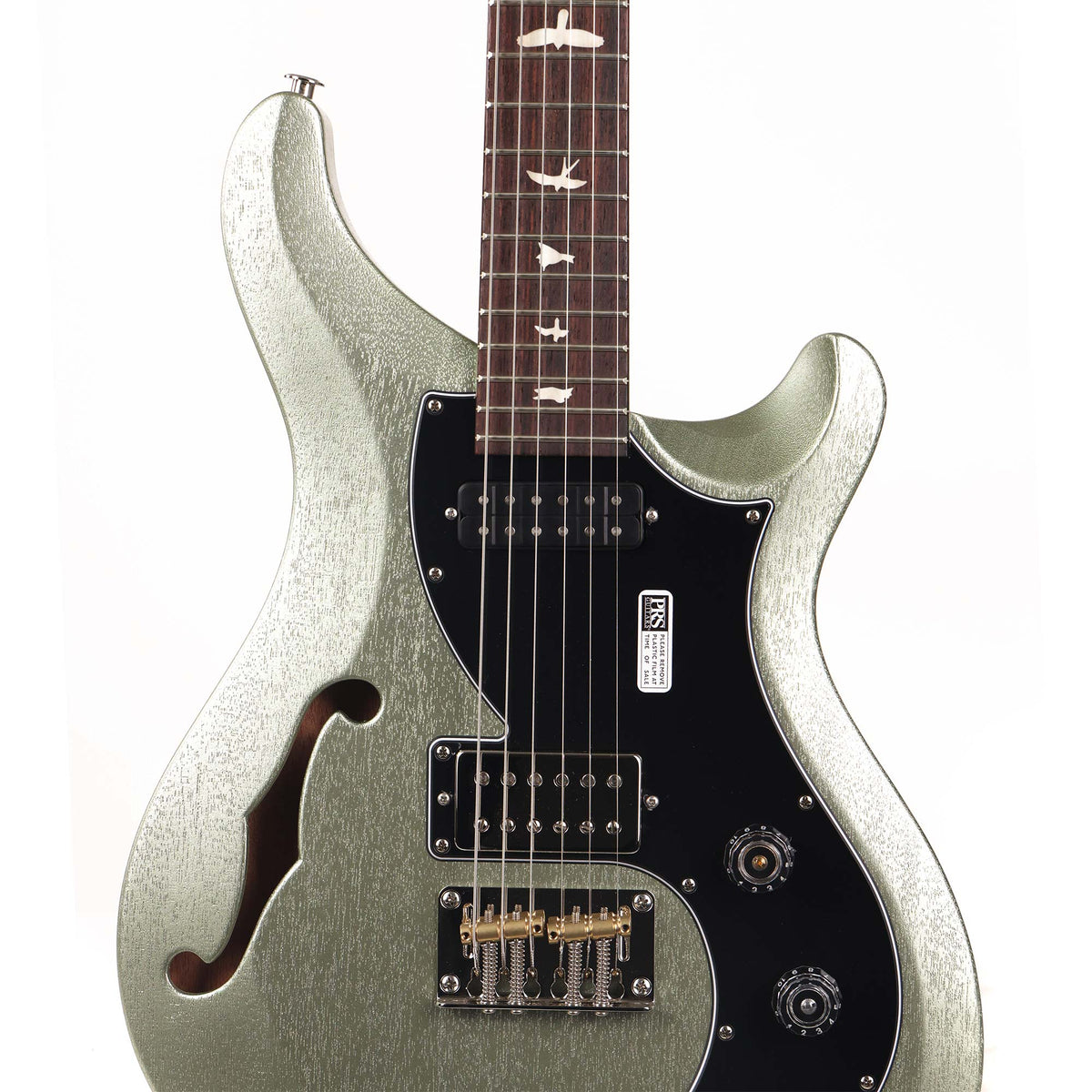 PRS  S2 Vela Semi-Hollow Satin Mavis Mint Metallic — 4