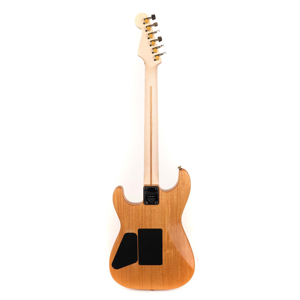 Charvel Custom Shop San Dimas Mahogany Floyd Rose Natural Oil Finish — 3