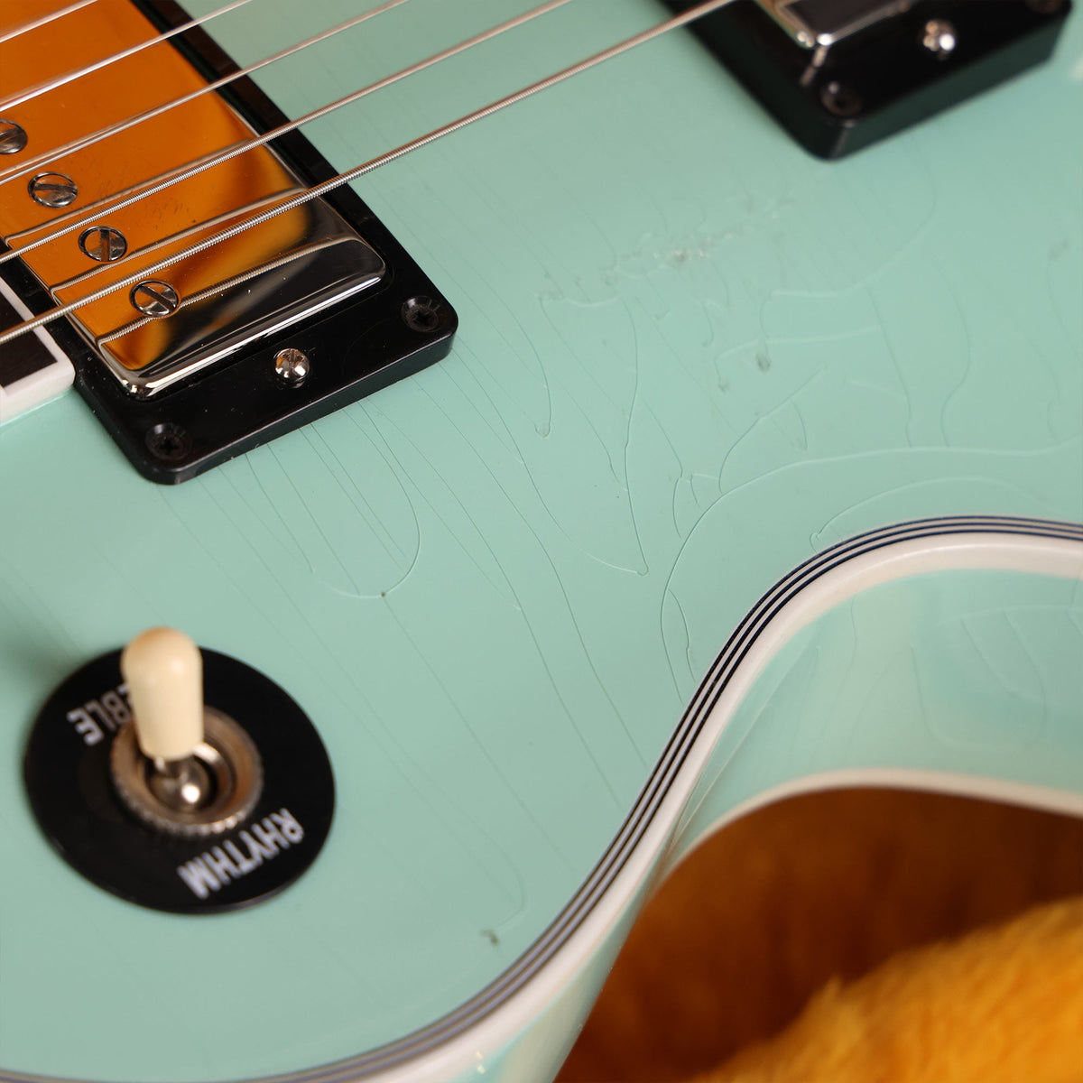 Gibson Custom Shop Les Paul Custom Made 2 Measure Kerry Green Murphy Lab Light Aged — 7