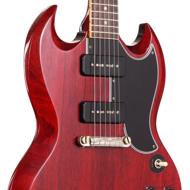 Gibson Custom Shop 1963 SG Special Reissue Lightning Bar VOS Cherry Red