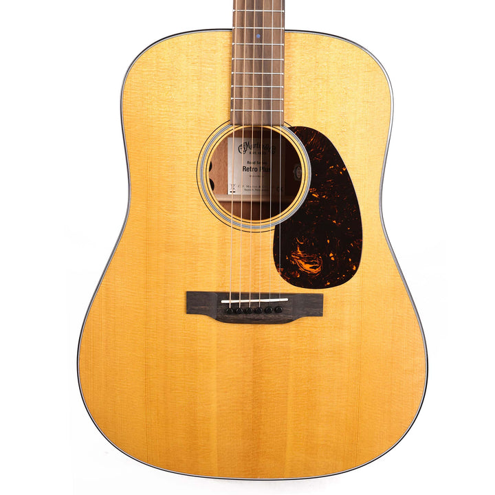 Martin  DE Retro Plus Mahogany Acoustic-Electric Guitar Natural