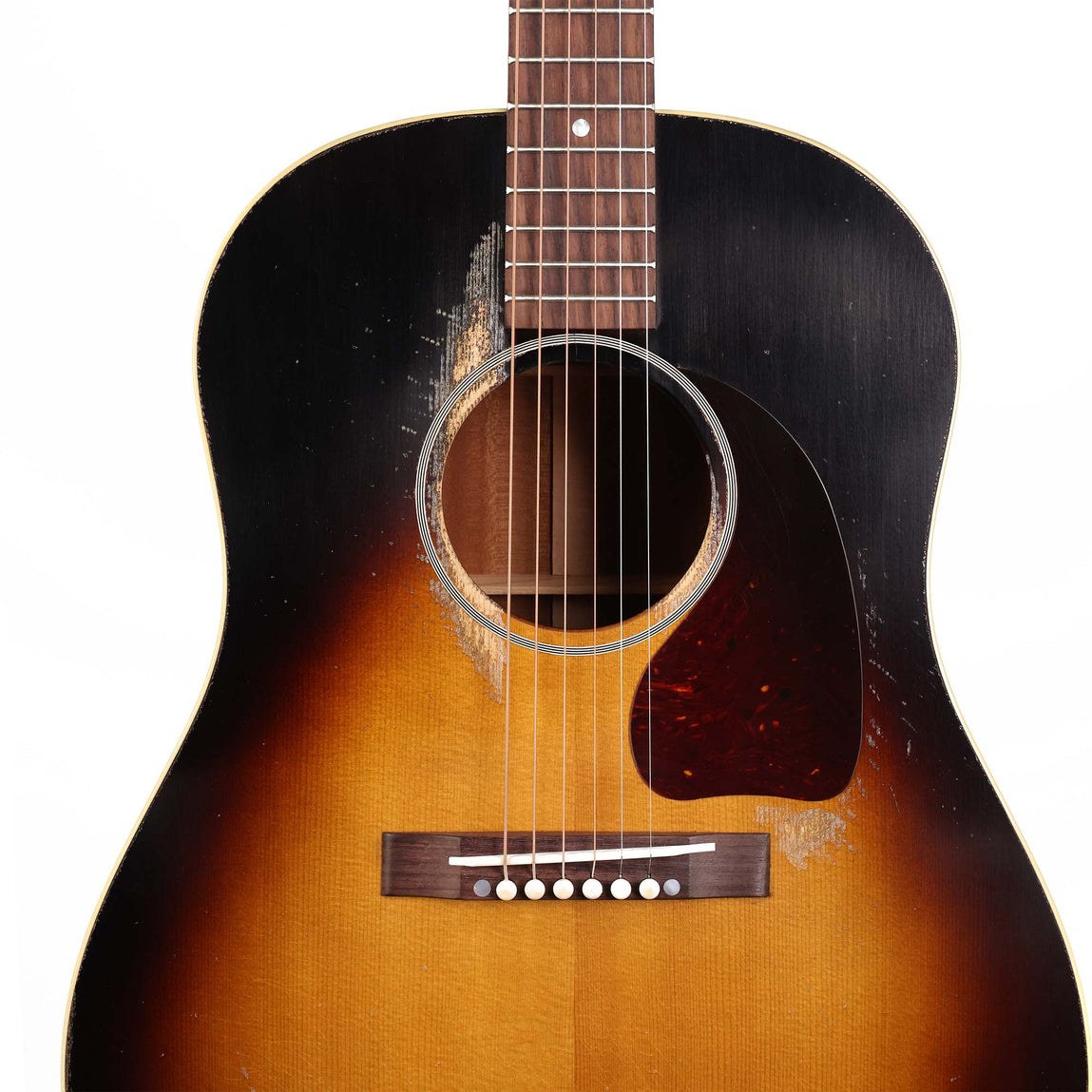 Gibson 1942 Banner J-45 Murphy Lab Heavy Aged Vintage Sunburst