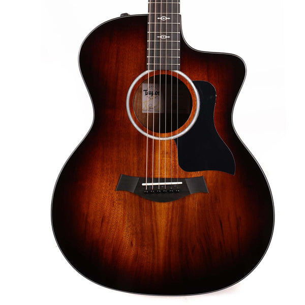 Taylor 224ce-K DLX Koa Grand Auditorium Acoustic-Electric Shaded Edgeburst
