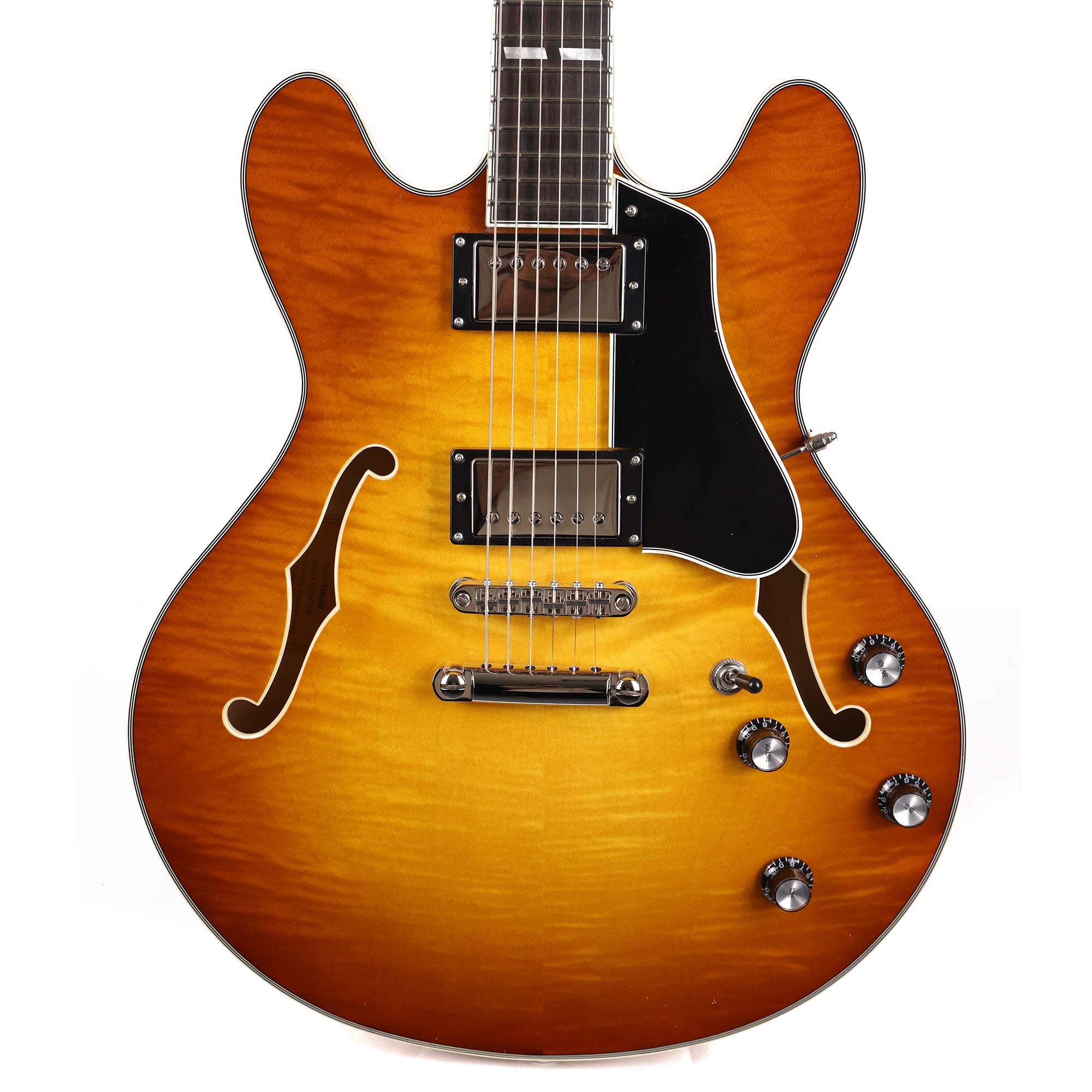 Eastman T486 Semi-Hollowbody Goldburst Used | The Music Zoo