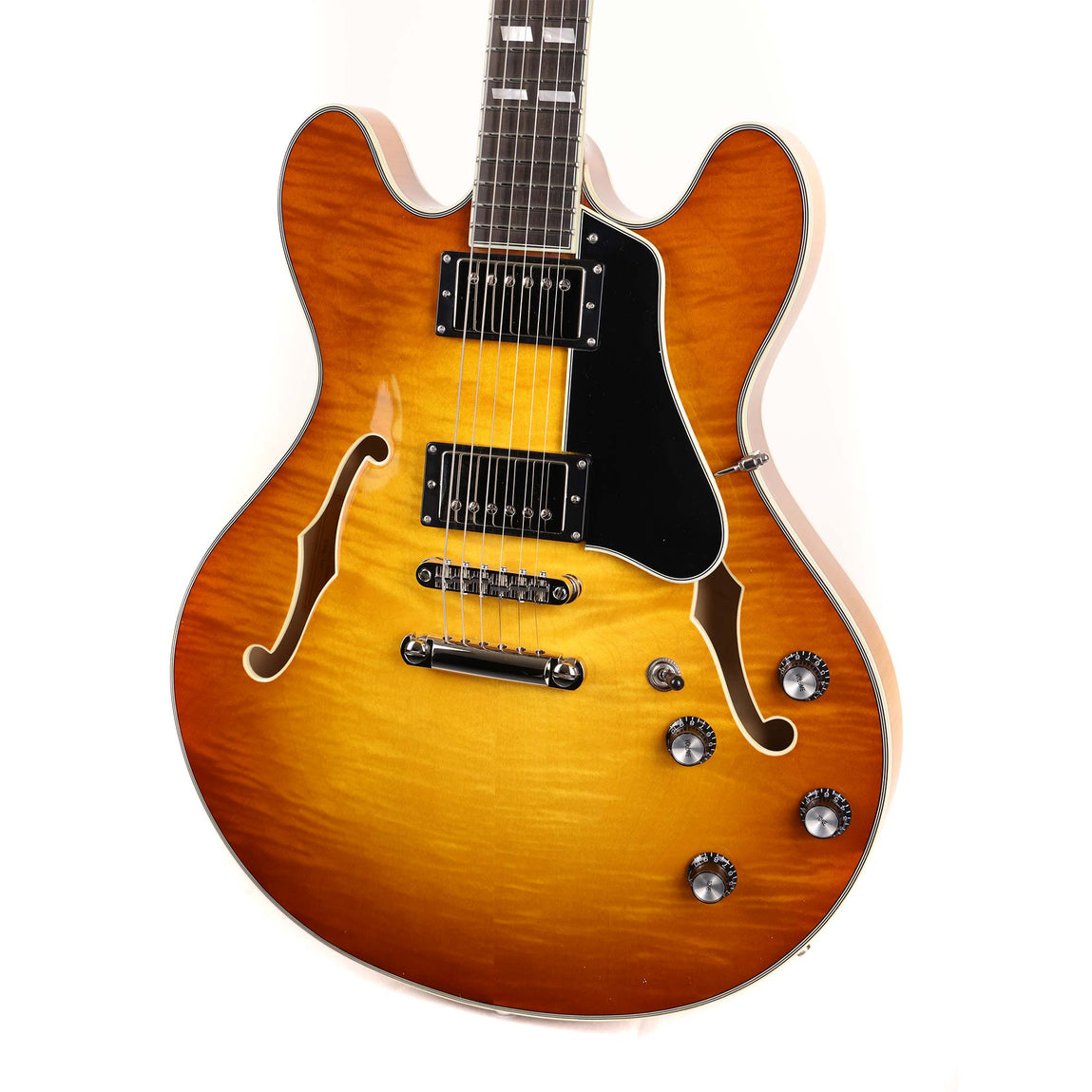 Eastman T486 Semi-Hollowbody Goldburst Used | The Music Zoo