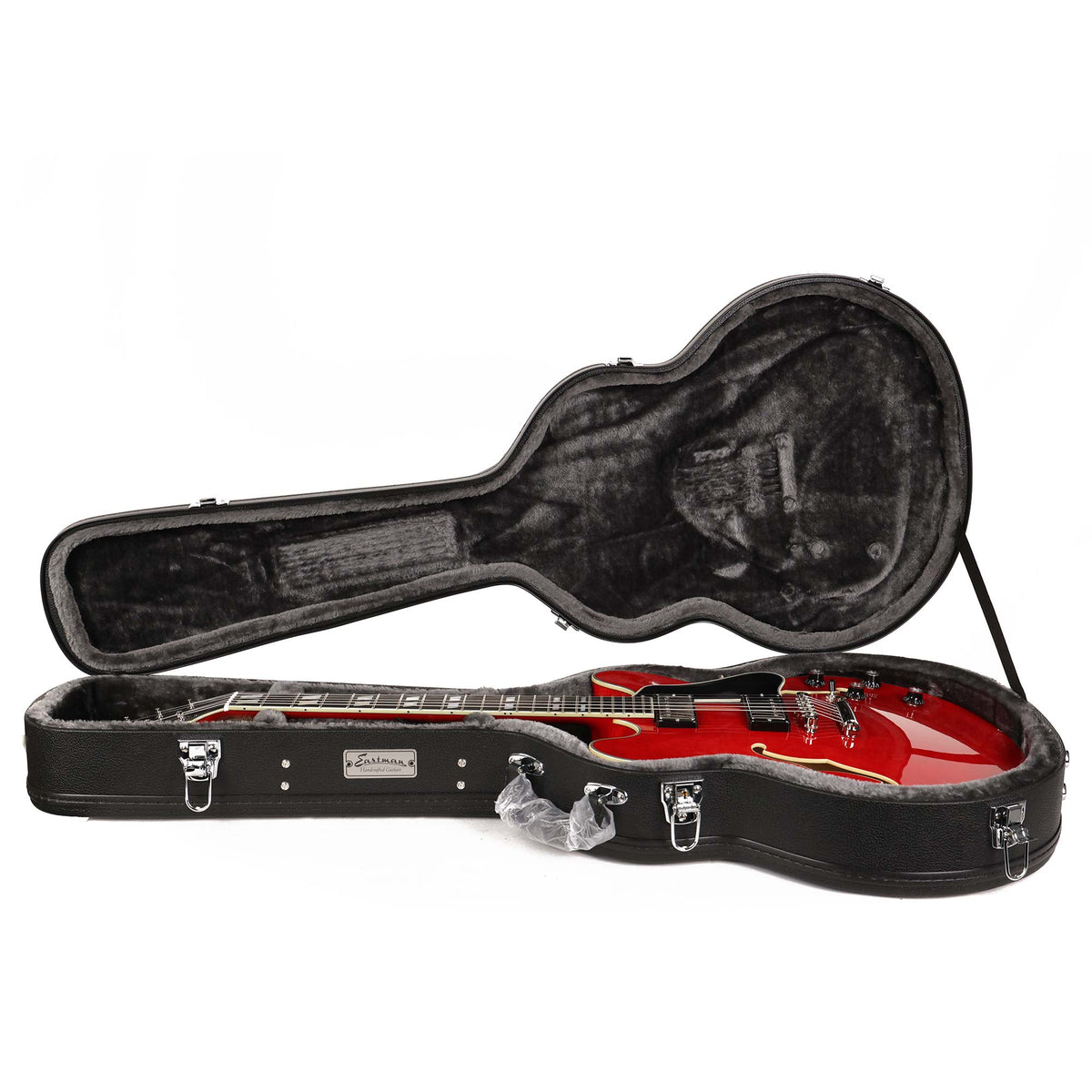 Eastman T486-RD Semi-Hollowbody Guitar Red — 10