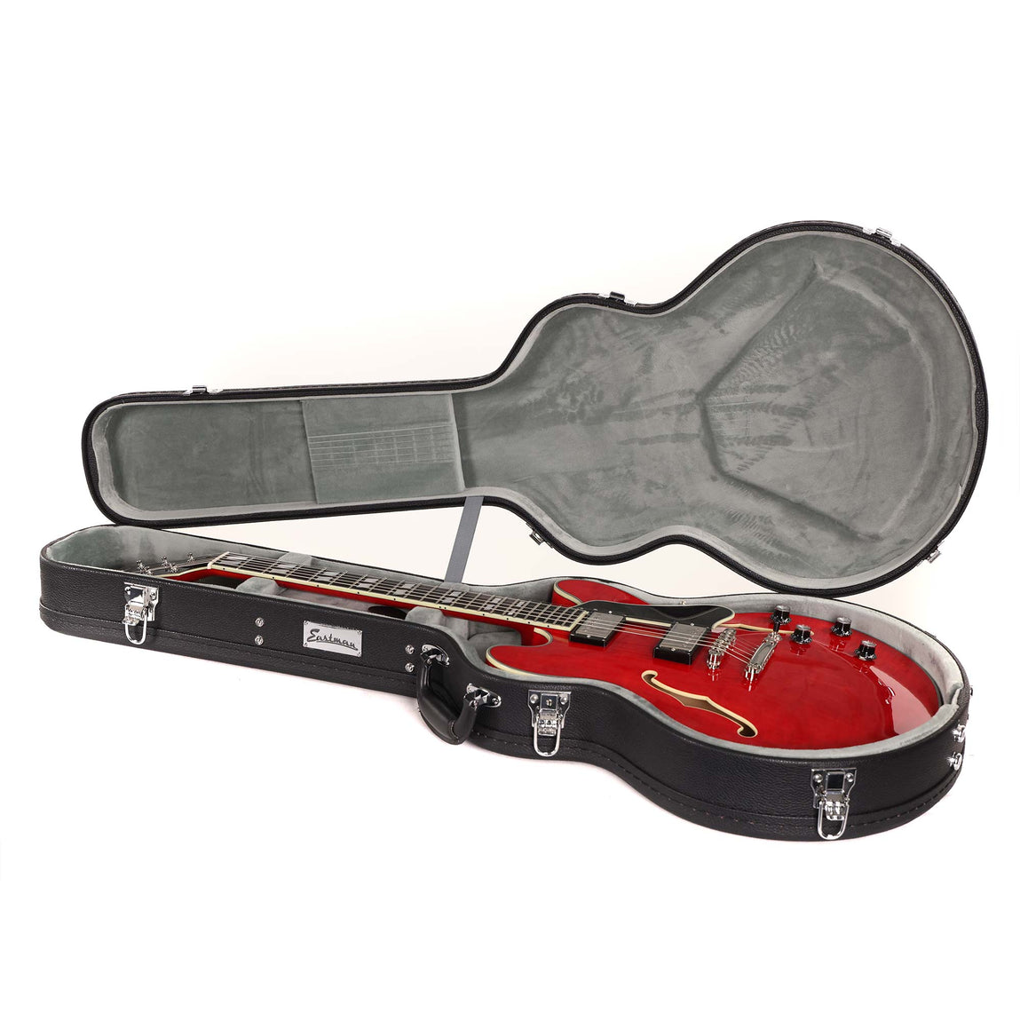 Eastman T486-RD Semi-Hollowbody Red | The Music Zoo