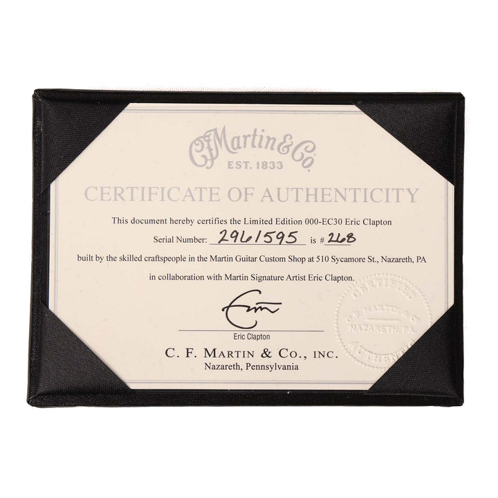 Martin 000-EC 30th Anniversary Eric Clapton Acoustic Guitar Natural