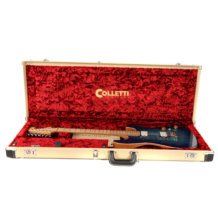 Colletti Guitars Speed of Sound Nitro Blue Burst